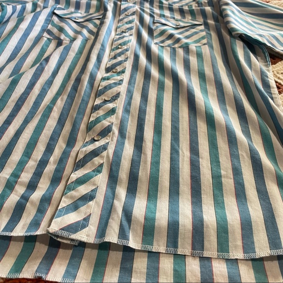 Wrangler western snap button up shirt - Picture 4 of 7